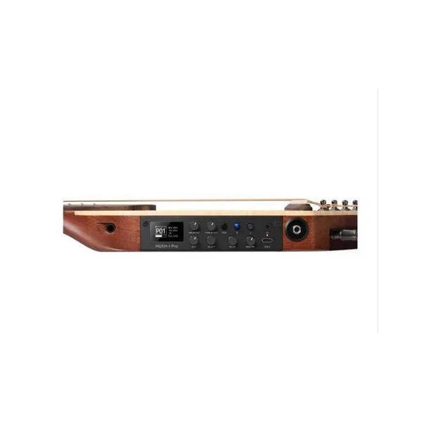 Guitare Folk Electro Donner HUSH-I Pro Travel Guitar Nat SP