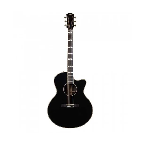 Guitare Folk Electro Godin Connaisseur MJ Black RW
