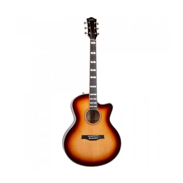 Guitare Folk Electro Godin Connaisseur MJ SunsetBurst MH