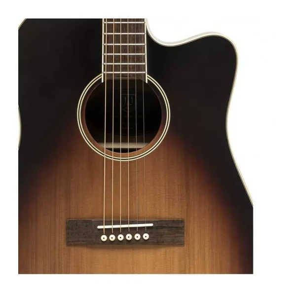 Guitare Folk Electro J.N. Guitars EZR-DCFI DREADN CW-CEDRE