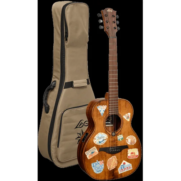 Guitare Folk Electro Lag ESCAPADE-GTE Escapade Globe Trotter