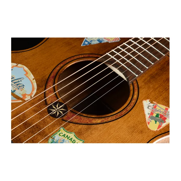 Guitare Folk Electro Lag ESCAPADE-GTE Escapade Globe Trotter