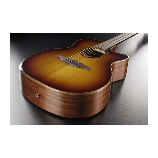 Guitare Folk Electro LAG T118ABCE-BRS - Bevel - Auditorium Cutaway Electro Bevel Brown Shadow