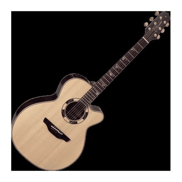 Guitare Folk Electro Takamine DSF48C - NEX Santa Fe, cutaway électro-acoustique, Natural Gloss
