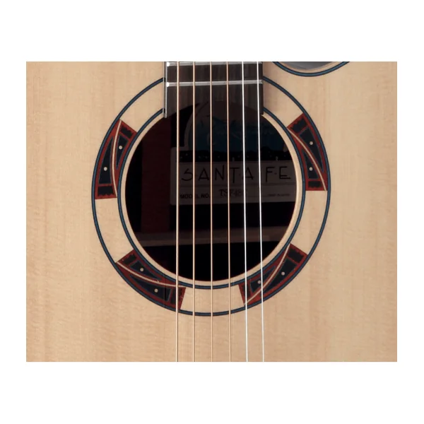 Guitare Folk Electro Takamine DSF48C - NEX Santa Fe, cutaway électro-acoustique, Natural Gloss
