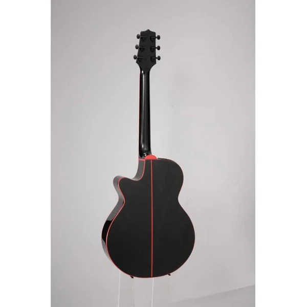 Guitare Folk Electro Takamine GF49CE-CB - FX Cutaway Cosmic Black Sparkle