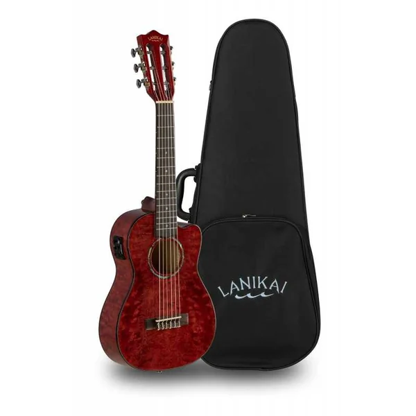GUITARLELE ELECTRO LANIKAI ERABLE QM-RDCEG