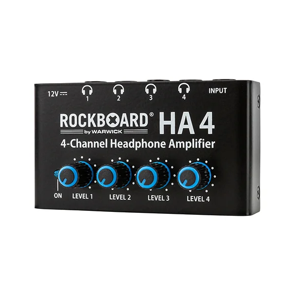 HA 4, ampli casque, 4 entrées et volumes