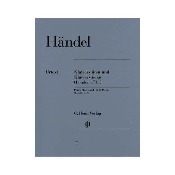 Haendel G.f. Piano Suites - Piano Pieces