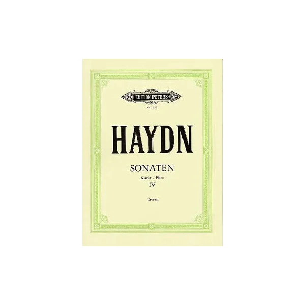 Haydn J. Sonates Vol 4 Piano