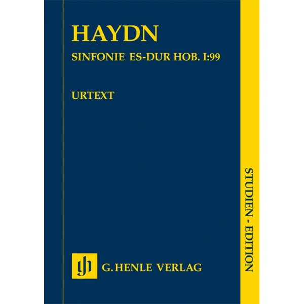 Haydn J. Symphonie Mib Majeur Hob. I:99 Conducteur