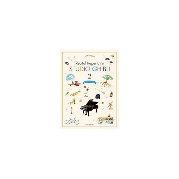 Hisaishi J. Studio Ghibli Recital Repertoire 2 Piano Facile