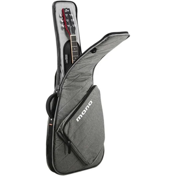 Housse pour Guitare Electrique MONO M80-SEG-V2-ASH - gris