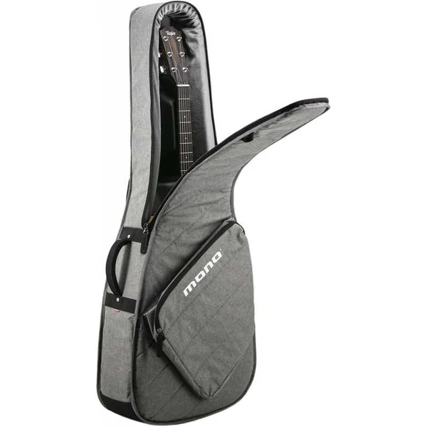Housse pour Guitare Folk MONO M80-SAD-V2-ASH - gris