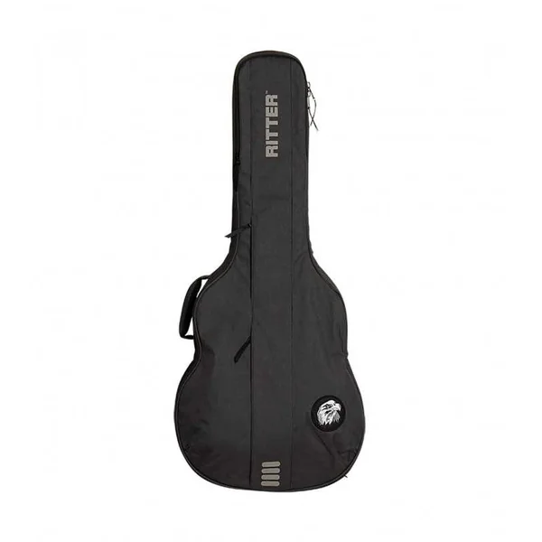 HOUSSE POUR GUITARE FOLK RITTER SUPER JUMBO GRIS