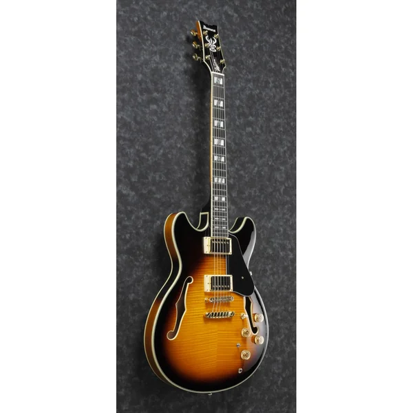 Ibanez JSM10-VYS Vintage Yellow Sunburst John Scofield + étui