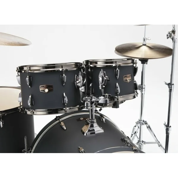 Imperialstar 5 futs + Meinl set - blacked out black