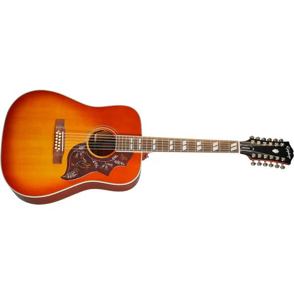 Inspired by Gibson Hummingbird 12-String - aged cherry sunburst