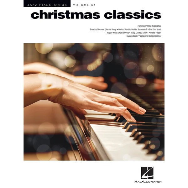 Jazz Piano Solos Vol 61: Christmas Classics