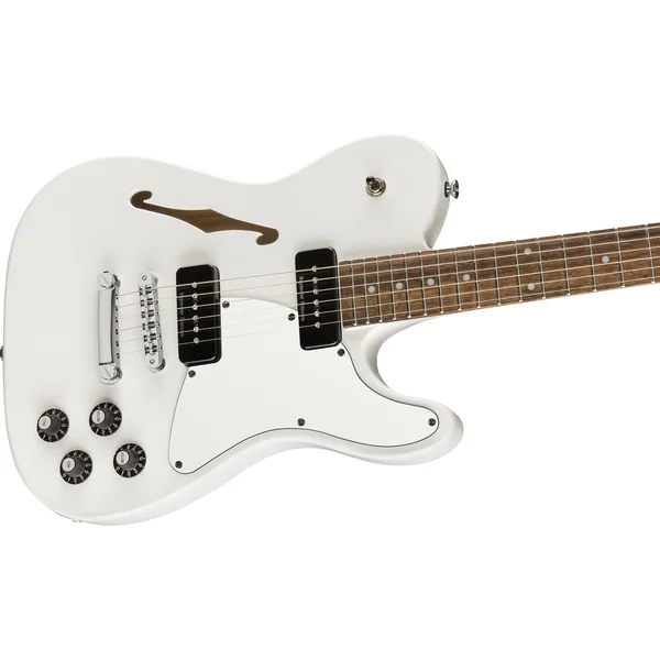 Jim Adkins JA-90 Telecaster Thinline (MEX, LAU) - white