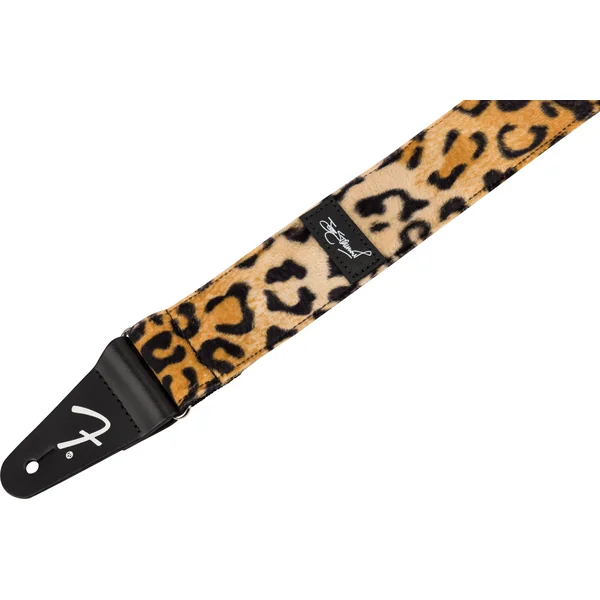 Joe Strummer Guitar Strap - Leopard