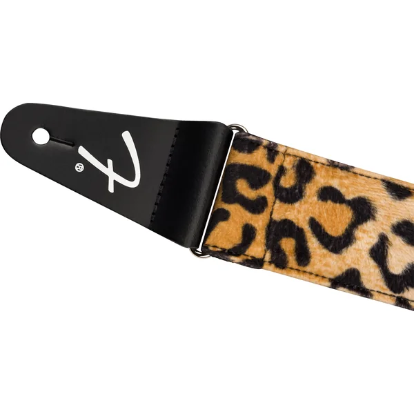 Joe Strummer Guitar Strap - Leopard
