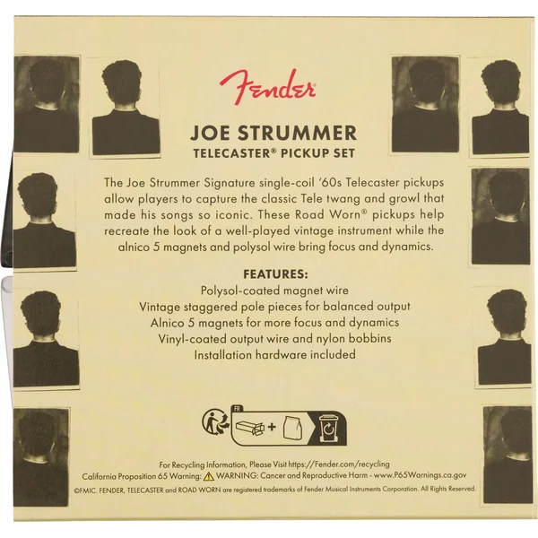 Joe Strummer Telecaster Pickup Set