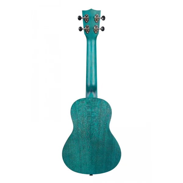 Kala KA-MRT-BLU-C blue stained meranti ukulele concert