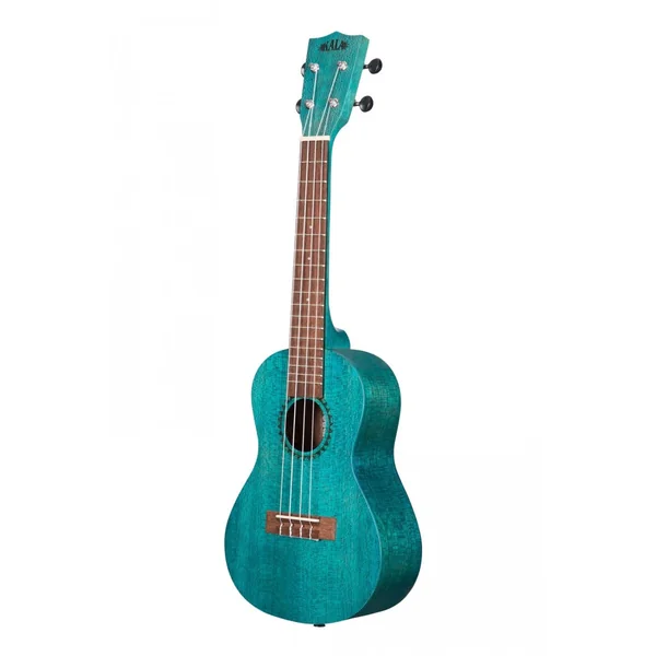Kala KA-MRT-BLU-C blue stained meranti ukulele concert
