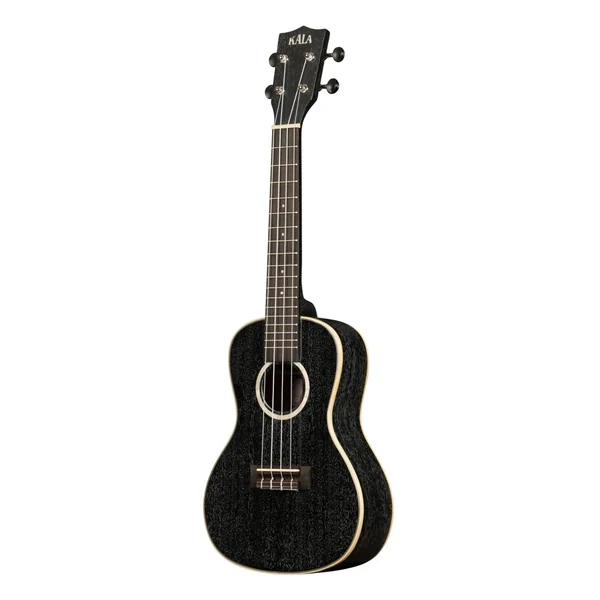 Kala KA-SDH-C-BAG salt & pepper doghair ukulele concert + housse