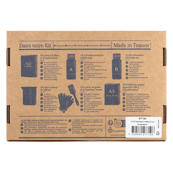 Kit cyanotype