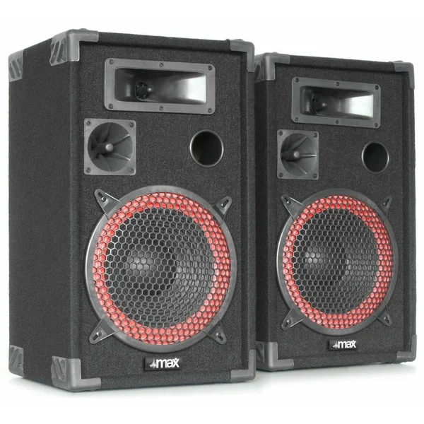 Kit Enceinte Haut-Parleur et Amplificateur DJ PA Max 500 W