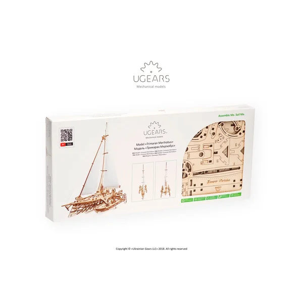 Kit maquette à construire Ugears Trimaran