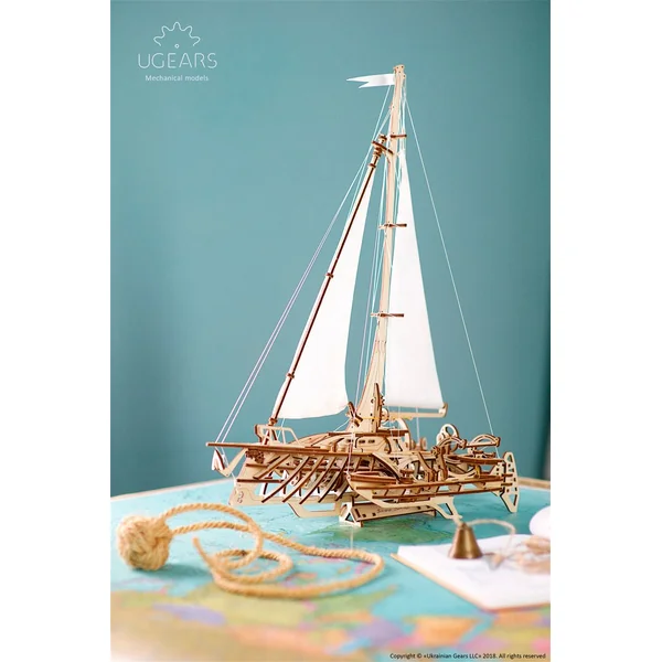 Kit maquette à construire Ugears Trimaran