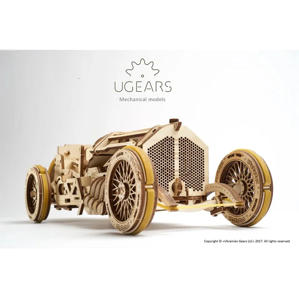 Kit maquette à construire Ugears Voiture de course U9
