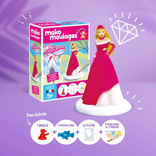 Kit moulage Ma princesse charmante