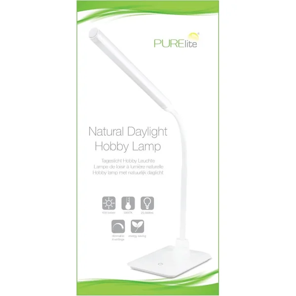 Lampe LED à Poser sur Table - Purelite : Éclairage Efficace et Design Élégant pour Tous Vos Projets Créatifs
