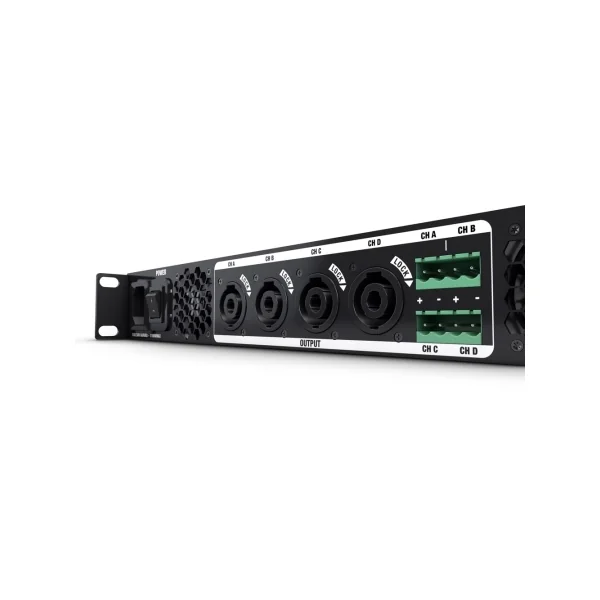 LD Systems CURV 500 iAMP 4 canaux installation amplificateur de classe D