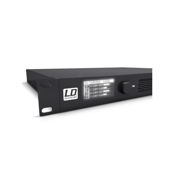 LD Systems CURV 500 iAMP 4 canaux installation amplificateur de classe D