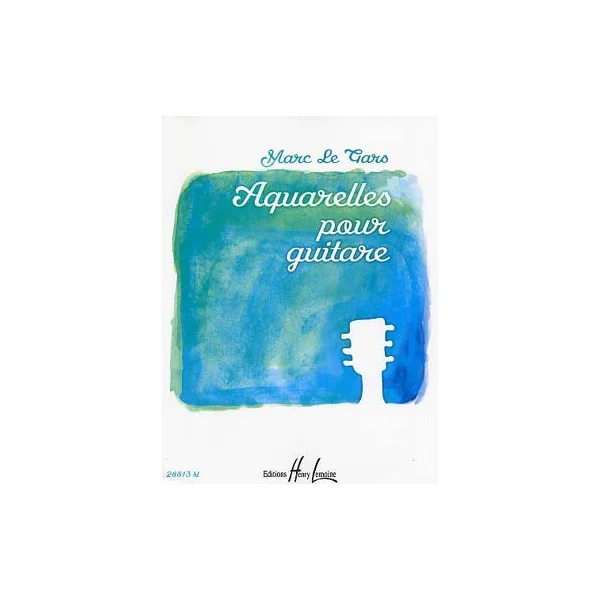le Gars M. Aquarelles Guitare