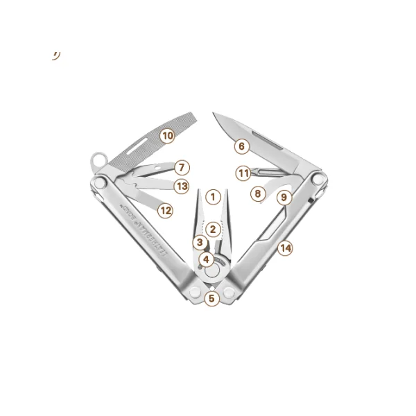 Leatherman Bond Pince multifonction 14 outils en étui