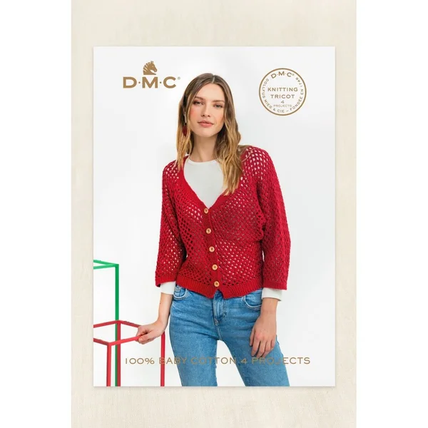 Livre 100% Baby Cotton - 4 projets - DMC