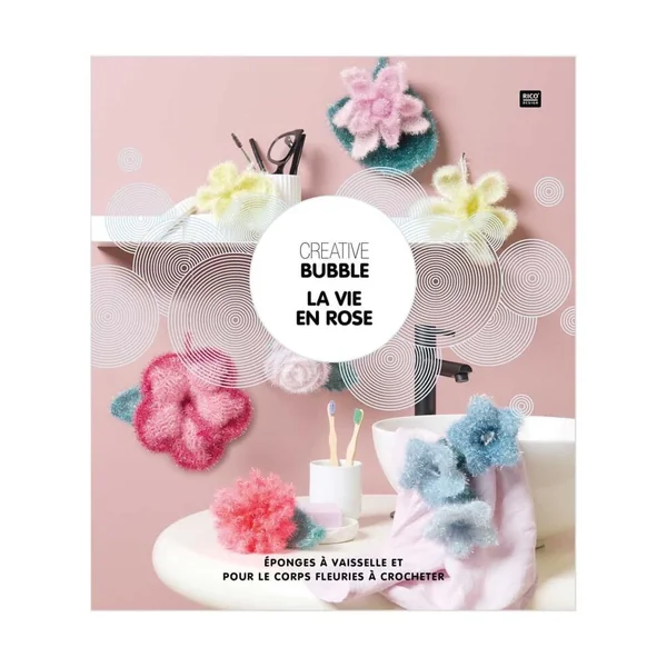 Livre Creative Bubble - La Vie en Rose : Créez des Épon - Rico De