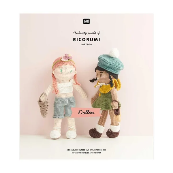 Livre Ricorumi Dollies - Plongez dans l'Univers Magique des Amigurumis.