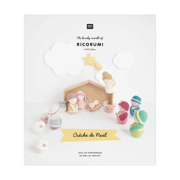 Livre Ricorumi pour Créer sa Crèche de Noël Rico Design : Une Épopée Créative Festive