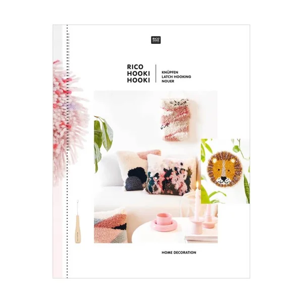 Livret Rico Hooki Hooki – Livre à Nouer : Votre Guide Créatif pour des Projets de Nouage Modernes
