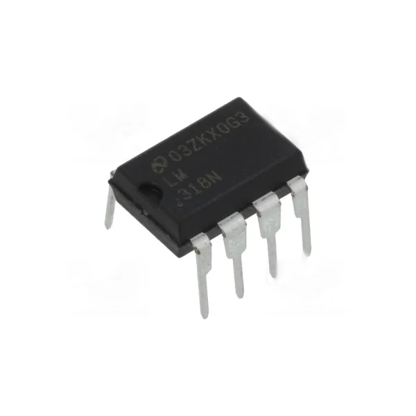 LM318N amplificateur opérationel 15MHz 1 Canal ; DIP8