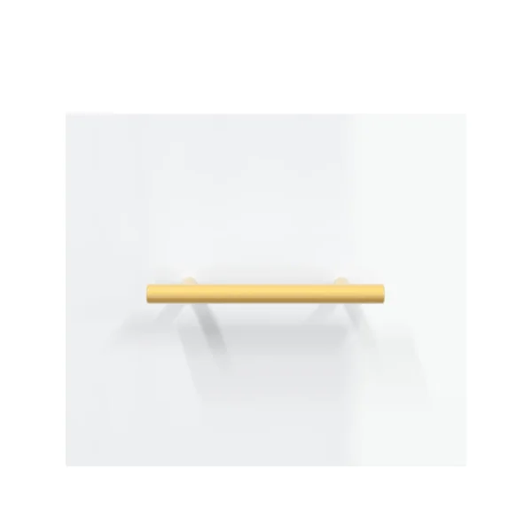 Lot 2 Tables de Chevet Blanc Brillant Table de Nuit Tendance
