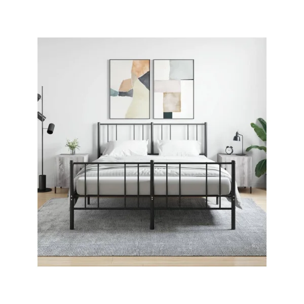 Lot de 2 Tables de Chevet Gris Tables de Nuit 1 Porte