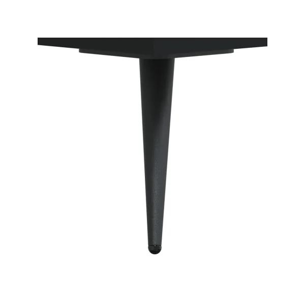 Lot de 2 Tables de Chevet Noir Tables de Nuit 1 Tiroir